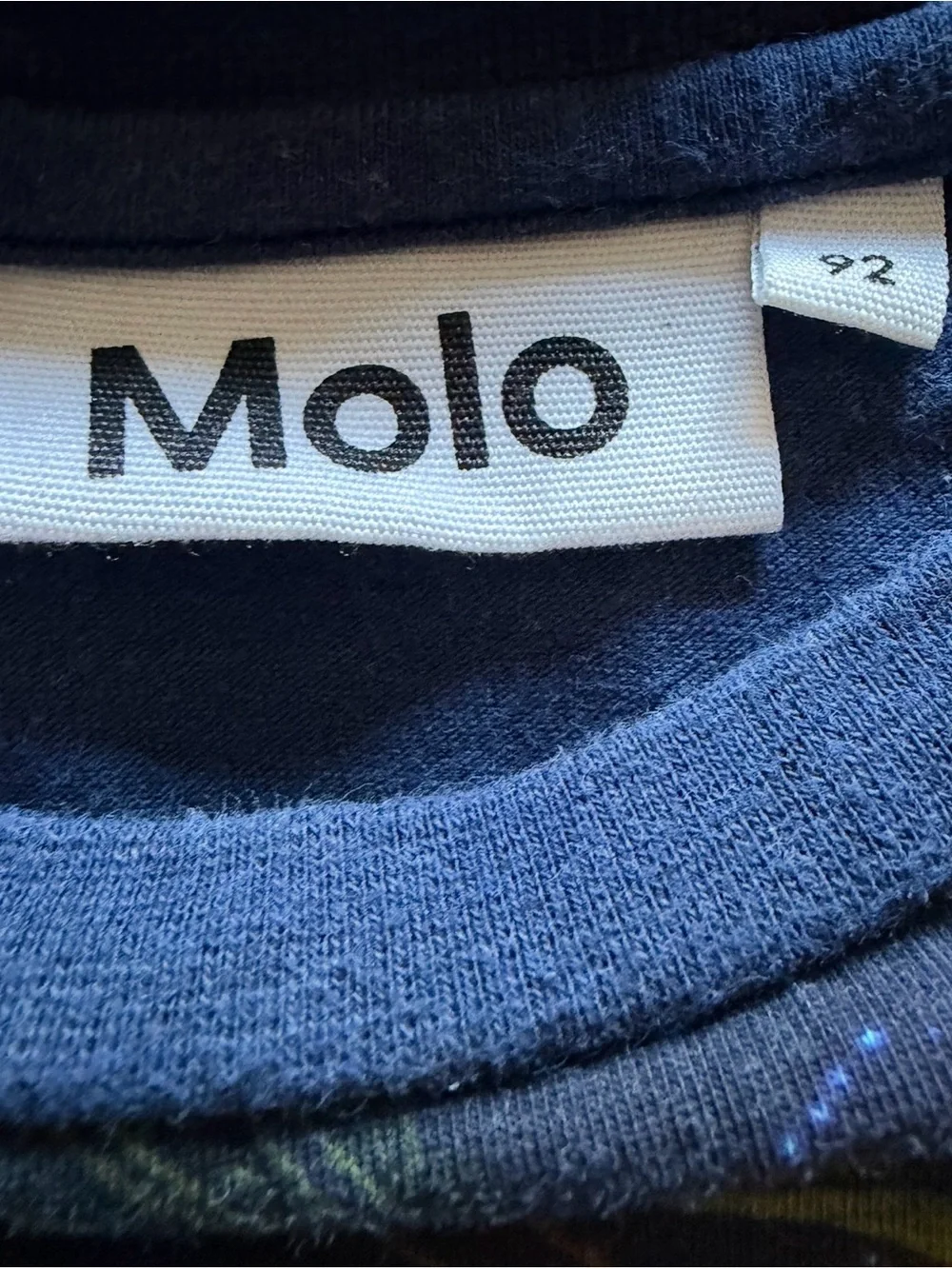 Molo Navy Galaxy & Sea Creature Long Sleeve Tee / size 2T